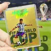 Pegatinas Doradas para Teléfono Móvil Copa Mundial 2026 Nuevas Coloridas Láser Mascota Pegatinas Pura Oro para Teléfono Móvil Regalo Venta al por Mayor Personalización