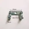 Acessórios para Barras de Travamento, Acessórios para Gabinetes Rittal, Parafuso de Aço de Três Pontos Ms840, Parafuso de Aço de Dois Pontos, Placa de Fechadura Ms818