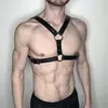 YSF proveedor cinturón de cuero para hombre restricción corporal correas para los hombros bondage estilo oscuro arnés de cuero SM