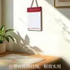 Calendário Mensal Magnético Zunjue 2027 em Branco Papel Aquarela Textura Fina Média-Grossa Papel de Calendário de Mesa Calendário Anual Para Marcadores Acrílicos
