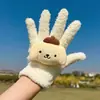 Guantes de Coral Fleece con Forro Polar de Invierno, Diseño Lindo de Dibujos Animados, Cálidos, Antideslizantes, Guantes de Cinco Dedos de Peluche para Niñas, Directo del Fabricante, para Adultos