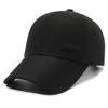 Sombrero de primavera y verano para hombres de mediana edad nuevo gorra de béisbol casual simple para exteriores protección solar gorra con visera para personas de mediana edad y mayores