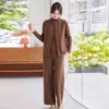 Conjunto de tres piezas de otoño-primavera para madre, ropa nueva y elegante para mujeres de mediana edad y mayores, elegante traje casual versátil de moda de otoño