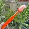 Formato de escova de dentes grande ESCOVA DE BANHO esfoliante de banho costas escova de dentes grande pendurar limpeza de banho escova macia