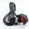 Punto de venta al por mayor Cable de computadora de escritorio británico Cable de alimentación estándar inglés 1.5 metros cola de palabra Cable de alimentación estándar inglés
