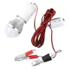 Lâmpada Led 5W 12V DC com Fio, Interruptor e Clipe, Conjunto em Cartão 3m, Lâmpada de Economia de Energia para Barracas de Feira Noturna, Economizadora de Energia e Eficiente