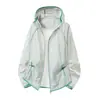 Chamarra de Piel Protectora UV Dewu Control Edition Serie de Colores Macaron Corte Holgado Marca de Moda