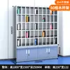 Gabinete de Acero Inoxidable para Tazas de Empleados Taller de Fábrica Estante para Tazas Gabinete de Almacenamiento de Tazas con Múltiples Compartimentos Gabinete de Almacenamiento de Tazas de Té Gabinete de Almacenamiento