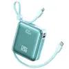 Batería Externa Transfronteriza Súper Rápida de 120W, Compacta y Portátil de 20000 mAh, Viene con Cable, Fuente de Alimentación Móvil, Lanyard de Regalo
