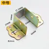 Bisagra de cama engrosada 40 esquina colgante de cama gancho de cama más accesorios fijadores soporte de cama barra de soporte cuadrada de madera accesorios de ferretería para cama