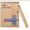 Amortiguador de Plástico ABS Tope de Puerta de Plástico Amortiguador para Puerta Corredera Dispositivo Anticolisión de Rebote para Puerta de Gabinete