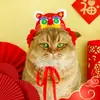 Chapéu Cabeça de Tigre Original Xiduoyu Boneco Chefe Chapéu de Gato Festival da Primavera Animal de Estimação Cachorro Decoração de Ano Novo Chapéu Cabeça de Dragão