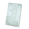 Venta Directa de Fábrica Colgante de Jade Afgano Natural Dios Dragón Guanyin al por Mayor Placa Protectora de Jade Bodhisattva de Xinjiang