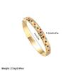 Pulsera Transfronteriza Retro Nicho Personalizada Estilo Casual Joyería Incrustada con Diamante Checo Sentido del Diseño Acero Titanio Chapado en Oro