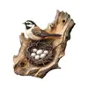 Productos de madera explosivos transfronterizos, Artesanía de madera pájaro creativo 2D, Pájaro carpintero adorno colgante de tabla de madera, Fabricante en stock