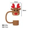 Tapón antipolvo de silicona de grado alimenticio para pajita de Navidad, de 10 mm, de vidrio, gran oferta en Amazon