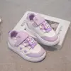Tênis de Inverno de Algodão para Crianças, Sapatos Casuais Quentes de Solado Plano, Versáteis Sapatos Infantis de Desenho Animado com Forro de Fleece, Sapatos de Estudante para Meninos e Meninas