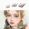 Pestañas Postizas Cortas Marrones Suda Ji Sin Pegamento para Mujeres, Pestañas Segmentadas Anguladas Estilo Zorro Natural Realista, Nuevo Estilo Perezoso