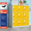Gabinete Metálico de Metal para Dormitorio con Candado de Colores Almacenamiento para Mochila de Estudiante en Casa Gabinete de Almacenamiento Gabinete para Aula con Candado Gabinete Bajo