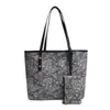 Bolsa Tote Grande Estilo Étnico 2026 para Mulheres Bolsa de Mão Estampada Casual Bolsa de Compras Bolsa de Lona para Estudantes e Commuters para Mulheres