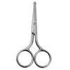 Venta al por mayor de fábrica tijeras de flor de óxido tijeras de acero inoxidable para vello nasal tijeras puntiagudas para recortar cejas tijeras de belleza herramientas de belleza para recortar cejas maquillaje de belleza