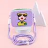 Bolsa de maquillaje portátil, bolsa de almacenamiento multifuncional impermeable y a prueba de humedad, bolsa de almacenamiento portátil para teléfono de gran capacidad para estudiantes