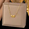 Pulsera de Lazo Nueva Haoshi Transfronteriza de Verano Acero de Titanio Oro de 18K No se Desvanece Elegante Versátil Ins para Mujer