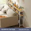 Mesa de Cabeceira Estreita, Mesa Longa para Espaço Estreito, Mesa de Fim de Cama Montada na Parede, Porta-Objetos Atrás do Sofá, Armário de Encosto, Armário para Espaço Estreito