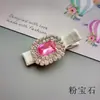 Pinzas para el Cabello de Niñas con Pedrería y Piedras Preciosas, Pinzas para el Cabello Estilo Princesa para Niñas, Pinzas Laterales, Pinzas para el Cabello de Bebé que No Dañan el Cabello, Pinzas para el Cabello Completamente Envueltas