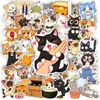 Compra directa transfronteriza de 50 divertidos y lindos stickers de gatos para mascotas, creativos y adorables stickers de dibujos animados "Mi gato se ha vuelto loco"