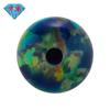 Huagang Gem Meio Furo Esférico OPAL Imitação Opala Gem Artificial Opala Pingente Brincos Contas OP35
