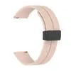 Aplicável a smartwatches Huawei e Samsung com fechos magnéticos fortes de silicone universais de 20mm/22mm para desmontagem.