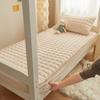 Categoría a gorro de cama acolchado de algodón gorro de cama de terciopelo de leche engrosado funda de colchón cojín de dormitorio colchón de invierno para el hogar colchoneta de estudiante