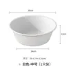 Balanza de Plástico para Lavandería Esmerilada Set de Tres Piezas para Dormitorio Bebé Pequeña Nueva Lavabo Engrosado para el Hogar Lavabo Grande