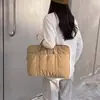 Bolsa para portátil de estilo coreano, simple y moderna, de gran capacidad, para portátil de 15,6 pulgadas, organizador para portátil de 14 pulgadas, bolsa versátil para portátil
