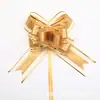 Flor de Puxar de Fio de Neve com Borda Dourada de Rosa Grande para Decoração de Carro de Casamento Embalagem de Presente de Natal