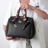Nuevo Transfronterizo Textura de Alta Gama Bolso Kelly Platino Simple Para Todo Combinable Elegante Bolso de Viajero Bolso Cruzado Portátil para Mujer