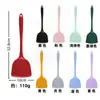 Conjunto de Utensílios de Silicone para Cozinha 10 Peças em Estoque Espátula para Grudar Panelas, Espátula de Cozinha Doméstica Resistente a Altas Temperaturas, Espátula para Fritar, Concha de Sopa, Escorredor, Colher de Arroz