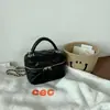 Bolso Mini de Mano Nuevo Primavera/Verano 2026, Bolso Pequeño Acolchado con Cadena Estilo Chanel, Versátil Bolso para Labiales de Hombro y Cruzado