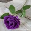 Rosa de Veludo Simulada Toque Único Flor Artificial Casamento Casa Dia dos Namorados Decoração Buquê de Alta Qualidade Cascata de Parede
