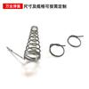 Soporte de Hierro de Soldar Eléctrico Marco Fijo Resorte Estante de Hierro de Soldar Eléctrico Estante Resorte Redondo Procesamiento