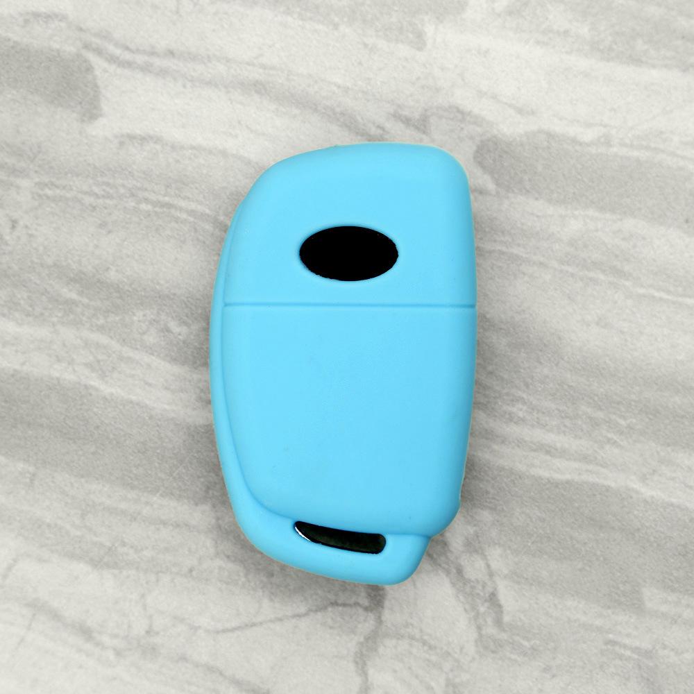 现代悦动钥匙套ix35锁匙包索纳塔硅胶保护套  (4).jp