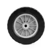 Suministro de Fabricantes Carrito para Cortacésped de 8 Pulgadas Semi Hueco Ruedas de Goma Inflables Libres Ruedas de Vinilo