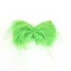 Decoración Navideña de Peluche Transfronteriza Lazo Color Caramelo Accesorios para Árbol de Navidad Fondo DIY Lazo para Fiesta