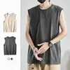 Chaleco deportivo casual liso de verano para hombre, camiseta moderna para hombre, camiseta básica lisa de verano para hombre