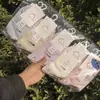Meias Casuais de Algodão Bambu Masculinas e Femininas de Cano Médio com Aroma Cintura Média Meias Casuais Lisas de Algodão 26 Estilo Mais Vendido Primavera/Verão