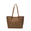 Bolsa Grande Capacidade Transfronteiriça Feminina Verão 2026 Nova Versátil Moda Ombro Único Tendência Trabalho Retro Casual Bolsa Tote