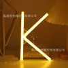 Nuevas Luces LED de Letras para Cumpleaños y Festival Qixi Combinación DIY Luces Nocturnas, Luces Decorativas de Atmósfera de Moda, Luces Decorativas para Confesiones