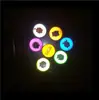 Suministro de imán de clip redondo de PVC reflectante, colgante para bicicleta de 15 cm de largo, se puede hacer todo tipo de especificaciones, impresión de logo