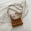 Bolso Cuadrado Pequeño con Estampado de Leopardo Lindo de Gato de Moda para Mujer 2026 Primavera Nuevo Bolso de Hombro Cruzado para Mujer